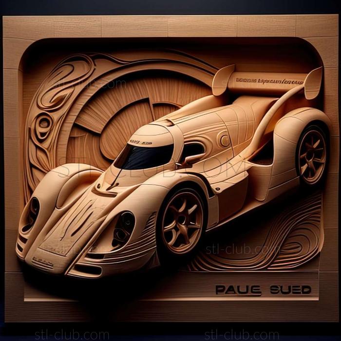 3D модель Porsche RS Spyder (STL)